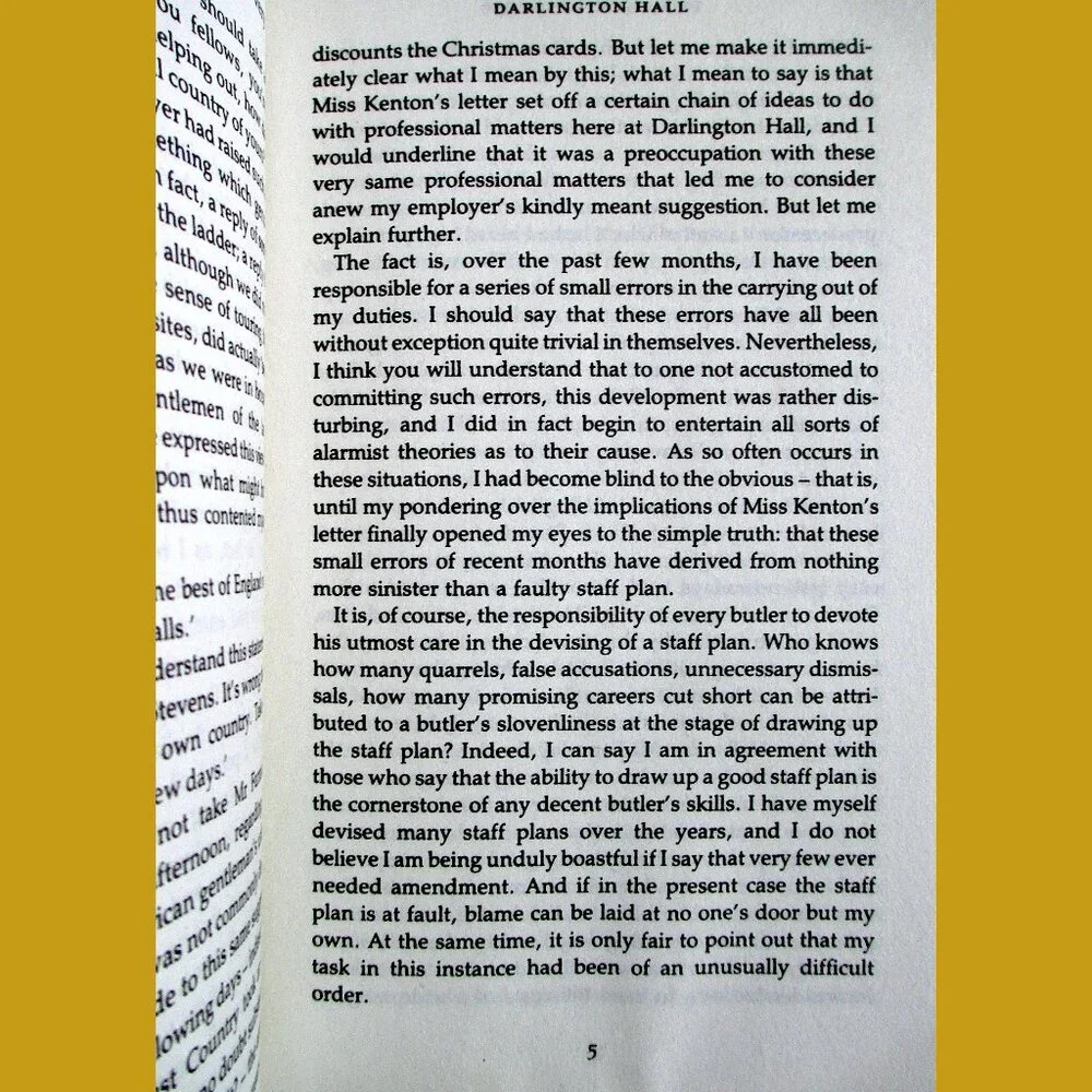 Book: The Remains of the Day by Kazuo Ishiguro - Picture 9 of 11